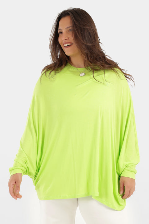 Viscose One Size Poncho Top