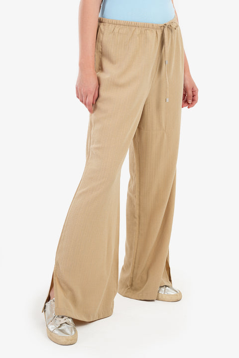 Wide Leg Pants with Slits