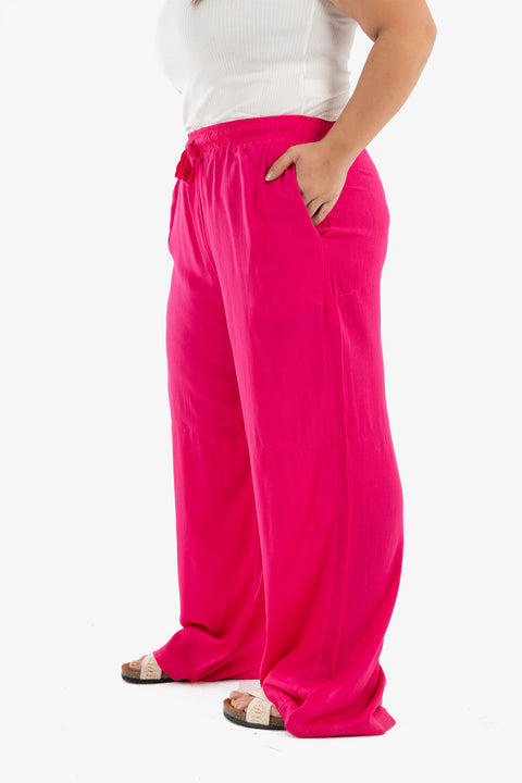 Voile Pants with Pockets