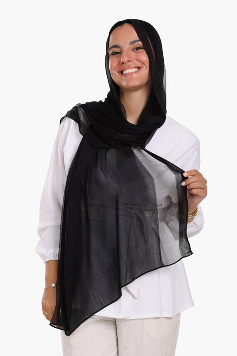 إيشارب ساتان كلاسيكي