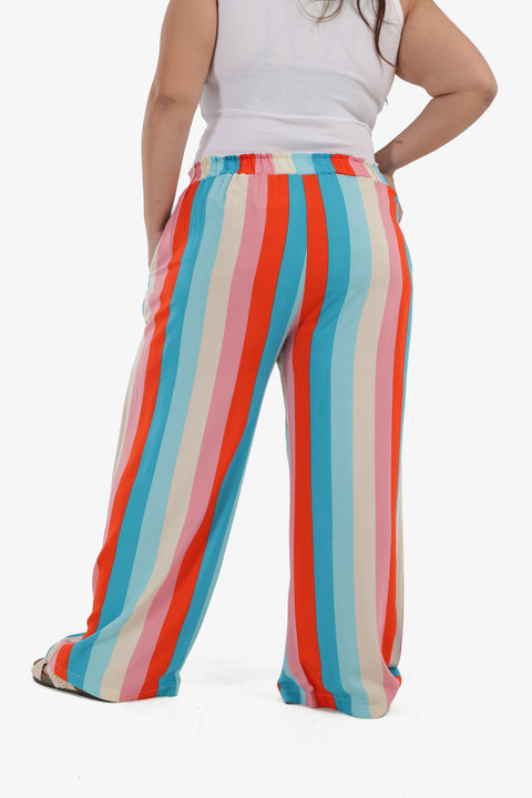 Pants with Colored Stripes