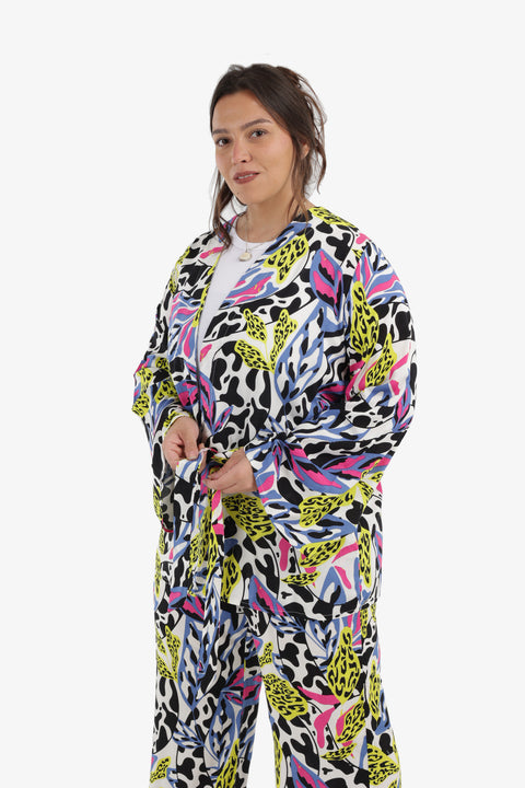 Voile Long Sleeves Kimono
