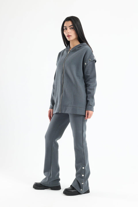 Detachable Sleeves Loungewear Set
