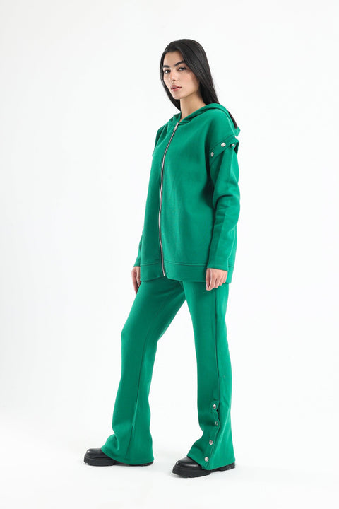 Detachable Sleeves Loungewear Set