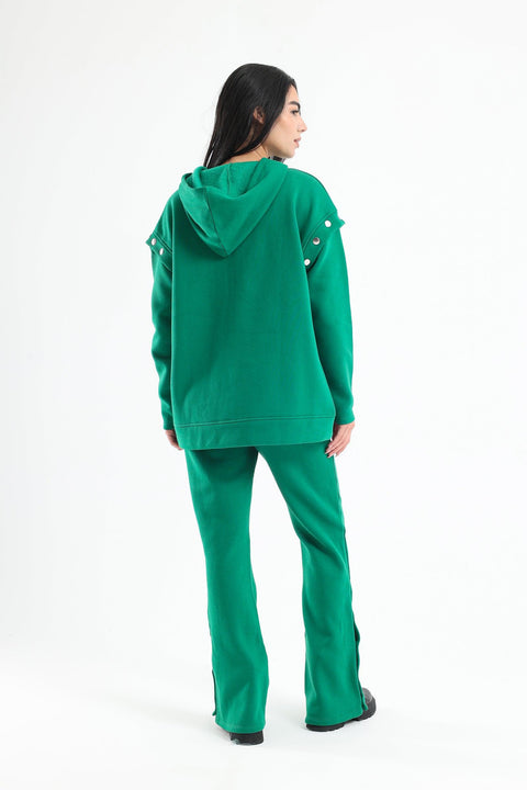 Detachable Sleeves Loungewear Set