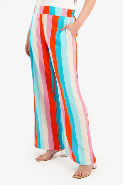 Pants with Colored Stripes
