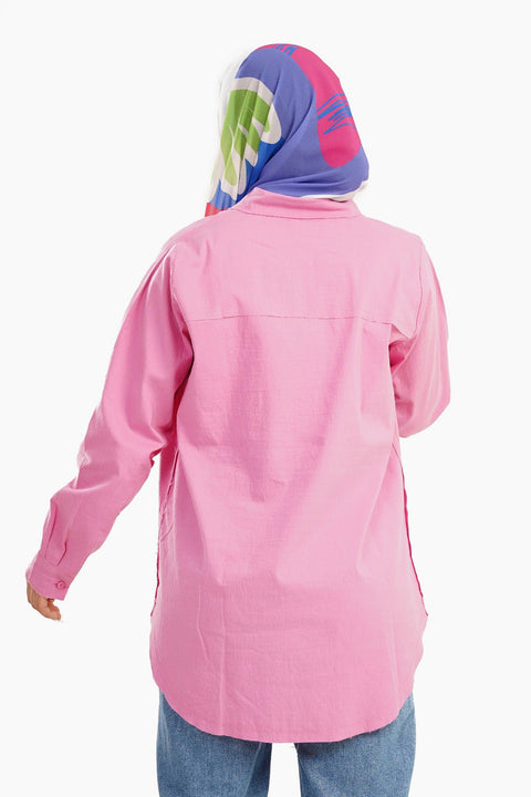 قميص بوبلين مريح