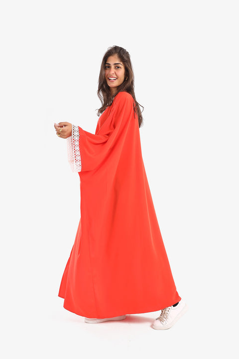 Abaya in Batwing Sleeves
