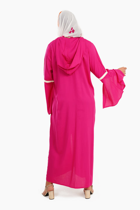 Dress with Flared Sleeves