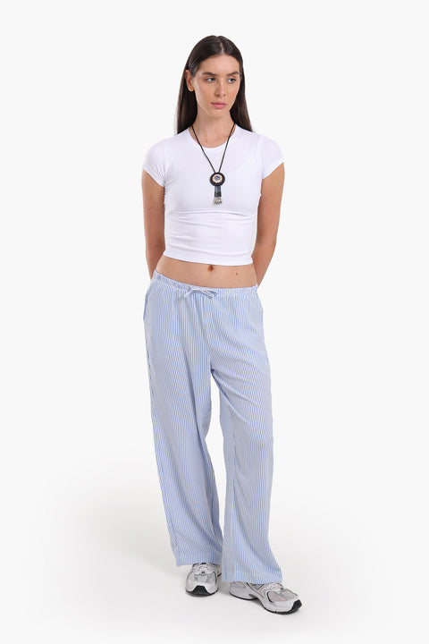 Slim Fit Crew Neck Top