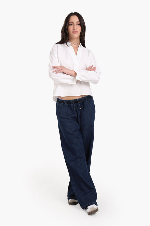 Mandarin Collar Shirt