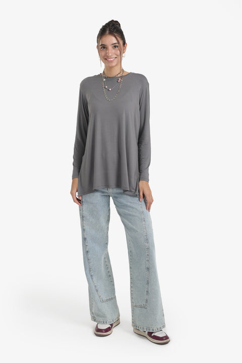 Viscose Long Sleeves Blouse