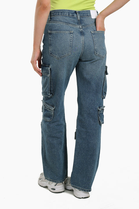 Jeans with Multiple Pockets