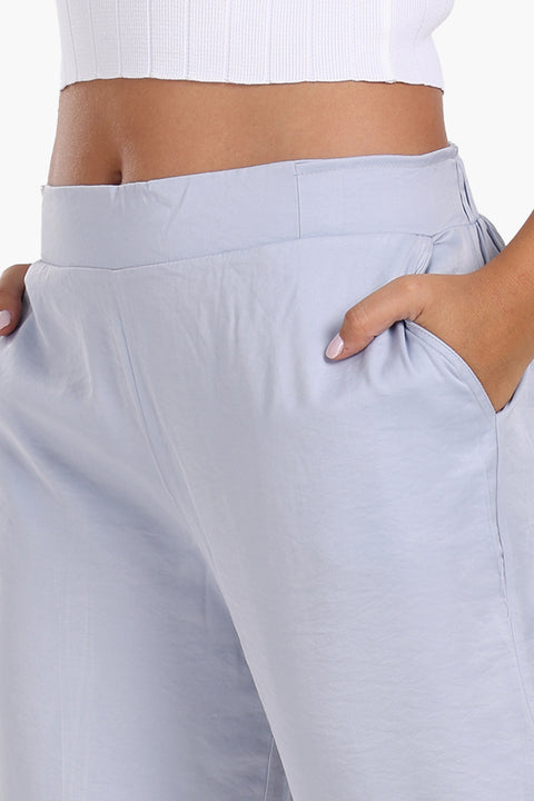 High Waist Wide-Leg Pants