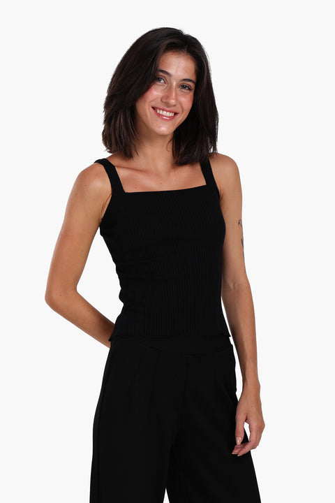 Fitted Ribbed Top