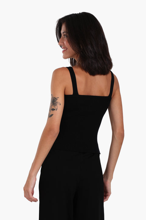 Fitted Ribbed Top