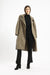Pointed Collar Trench Coat