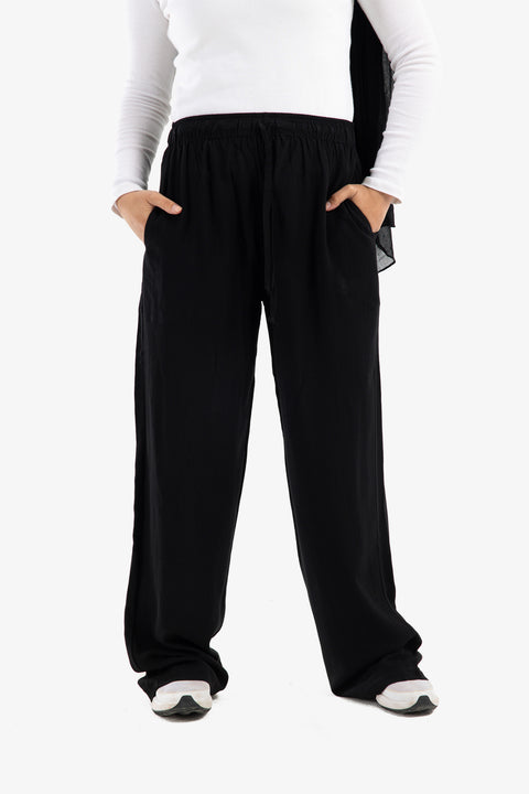 Voile Pants with Pockets