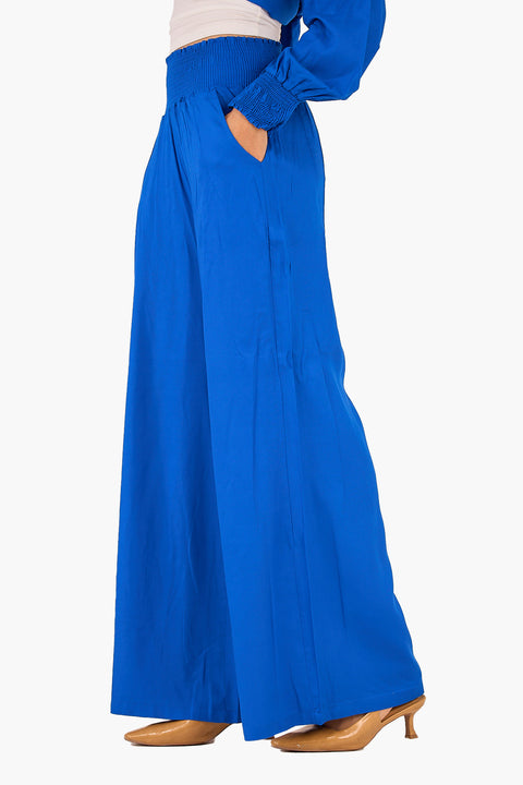 Tencel Wide Leg Pants