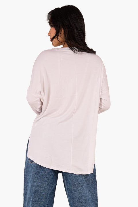 Asymmetrical Long Sleeve T-Shirt