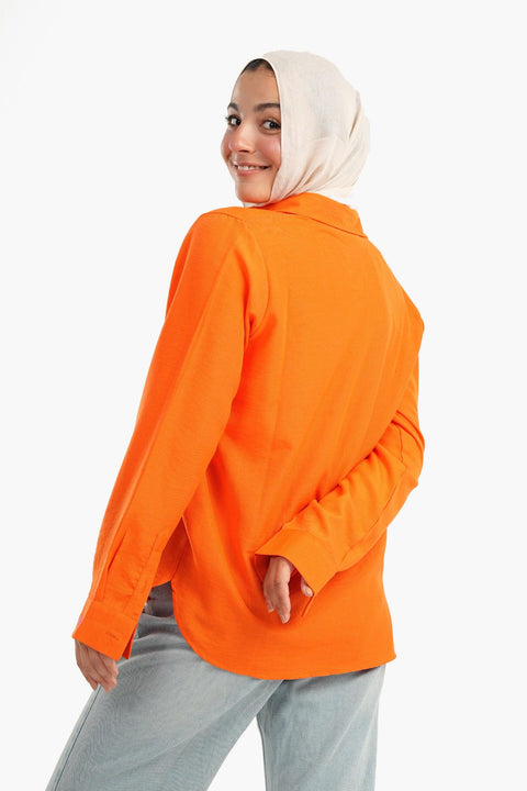 قميص سادة بكم