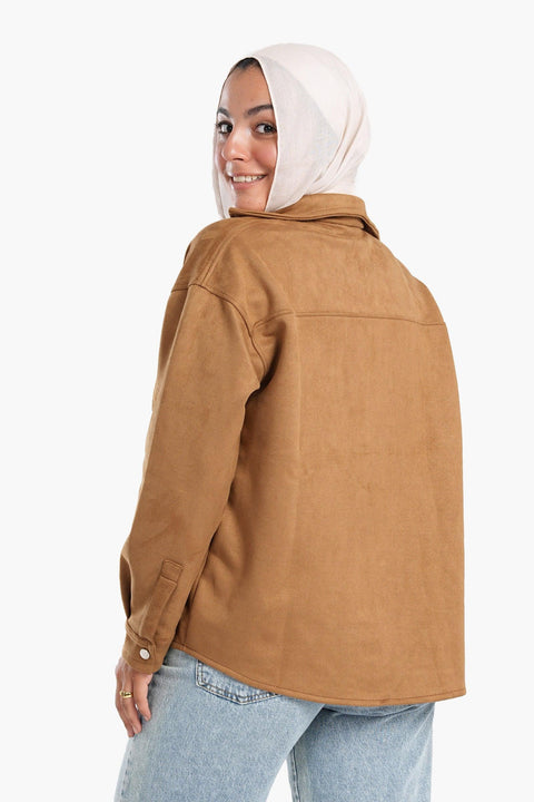 قميص مريح بكباسين