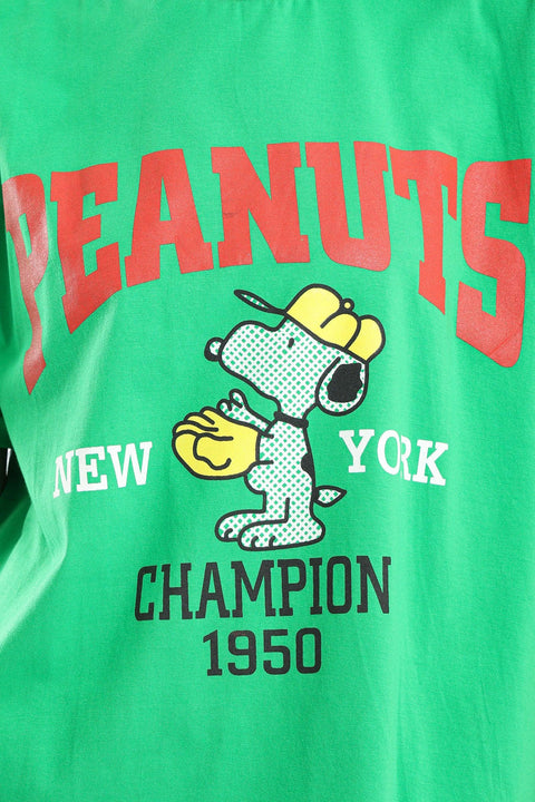 Peanuts Printed T-shirt - Clue Wear