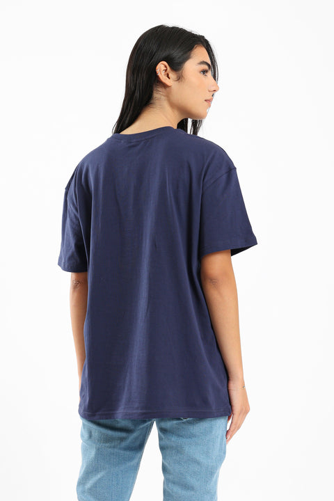 Printed Cotton T-shirt - Clue Wear