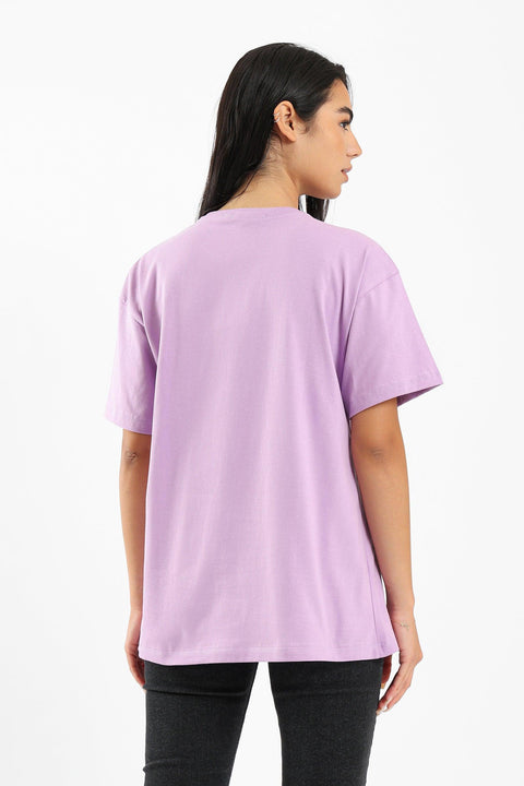Printed Short Sleeves T-shirt - Clue Wear