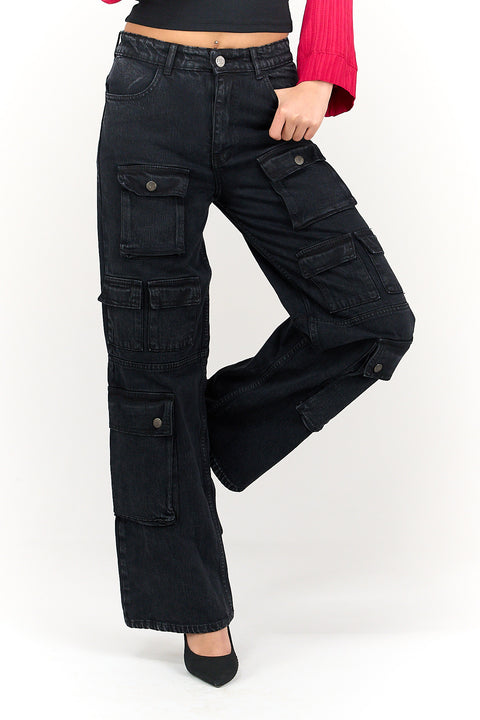 Jeans with Multiple Pockets