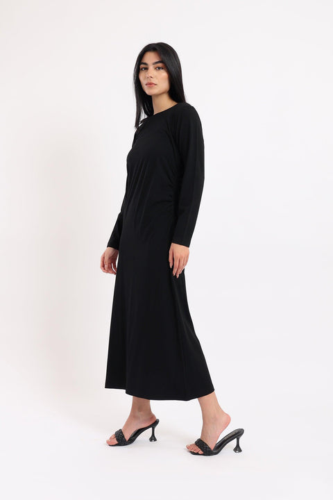 Black Midi Dress - Clue Wear