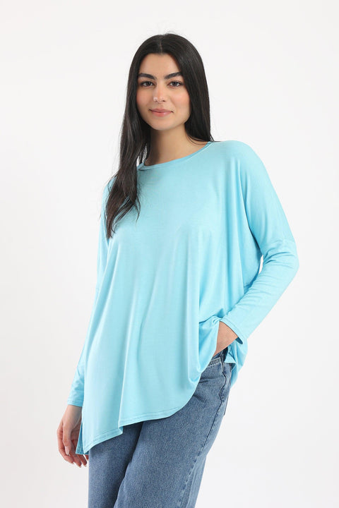 Casual Solid Top - Clue-wear