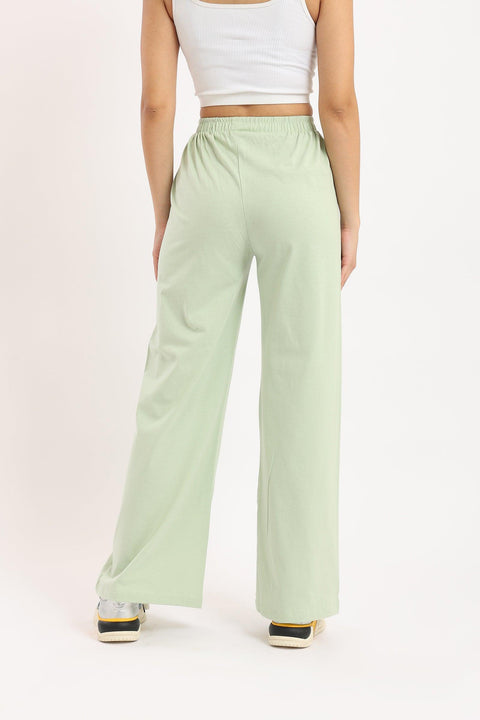 Cotton Pants with Slits - Clue Wear