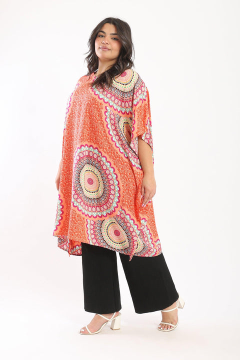 Elbow Sleeves Poncho - Clue Wear