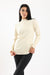 Ribbed Mock Neck Pullover - Clue Wear
