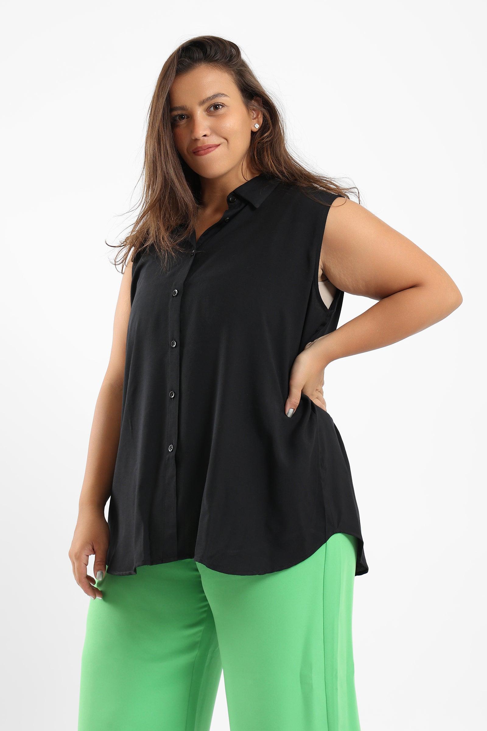 Sleeveless Smart Fit Shirt Clue Wear
